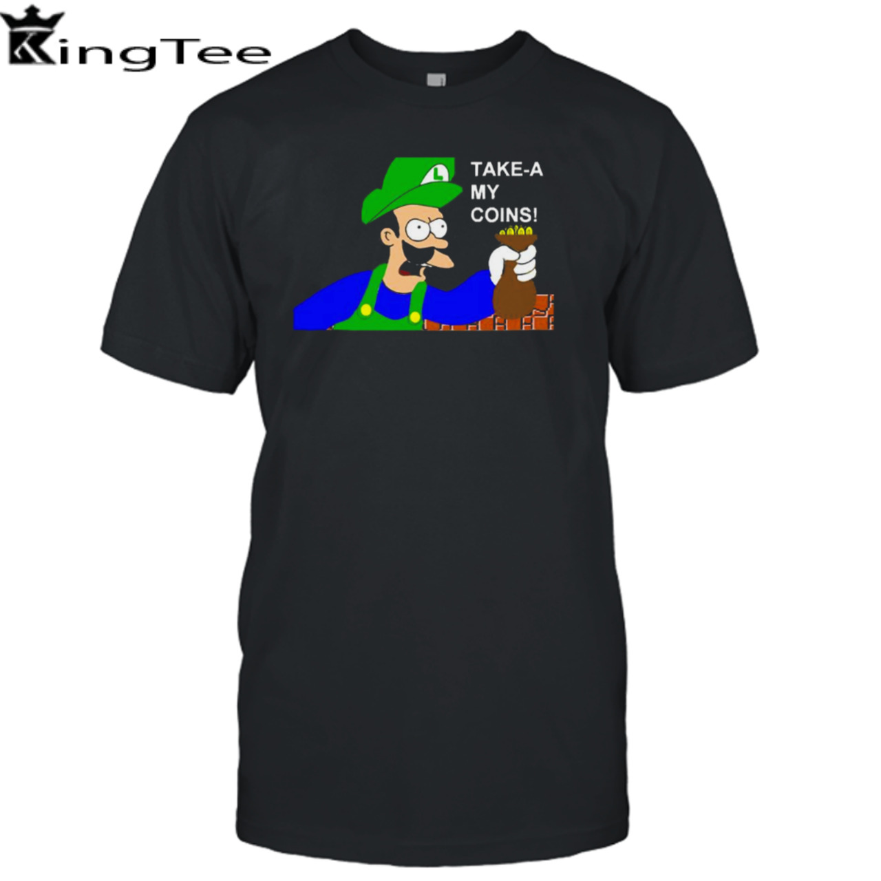 Luigi Shut Up And Take My Money shirt