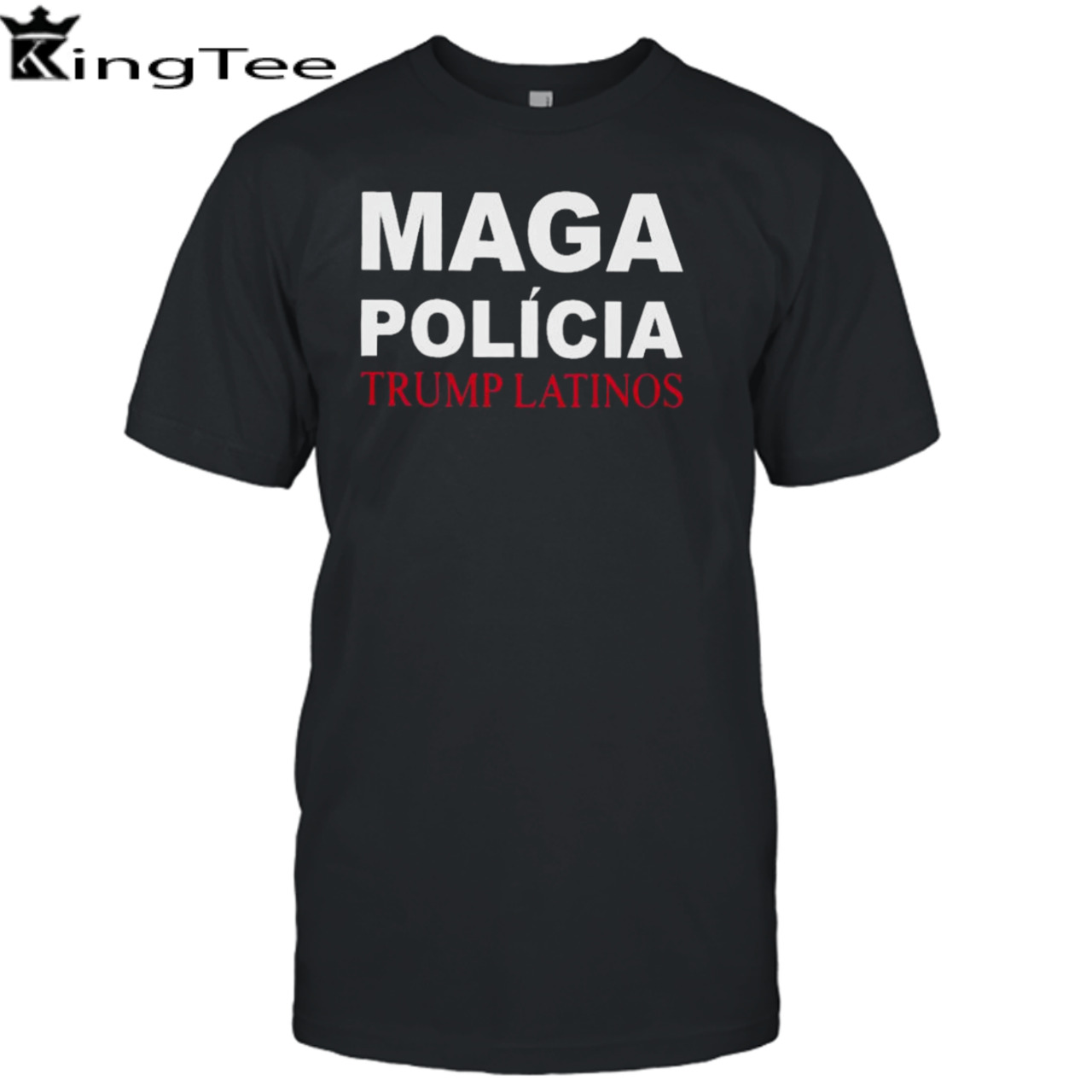 Maga policia Trump latinos 2024 T-shirt