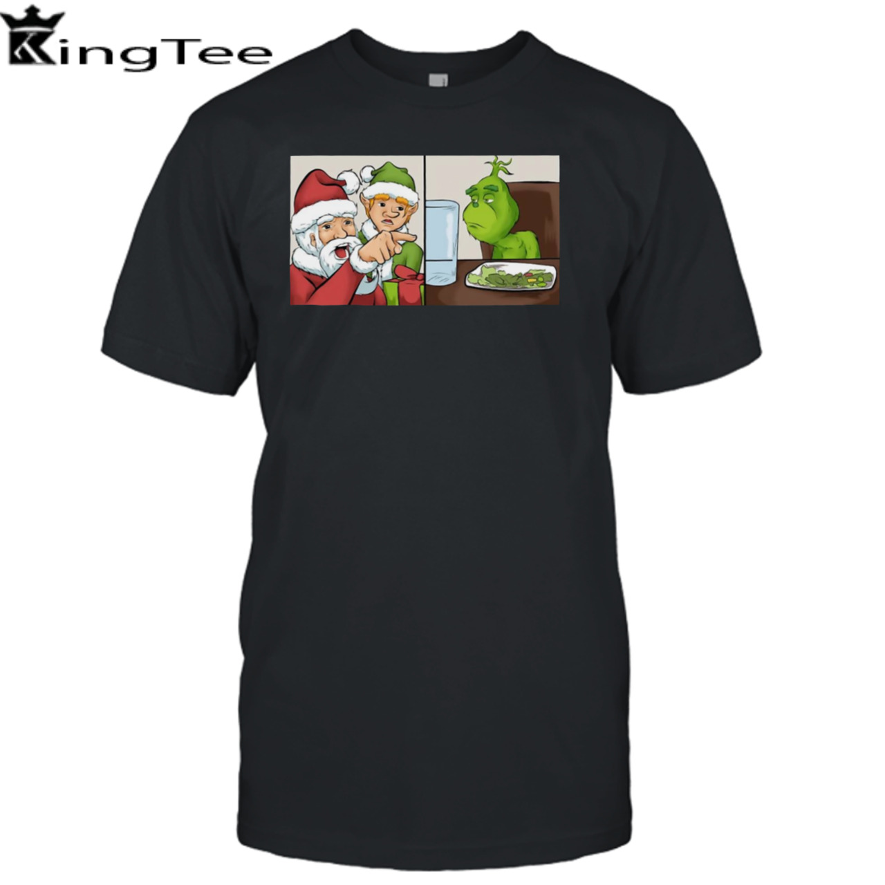 Meme Internet Christmas Griiinc Screaming Grinch shirt