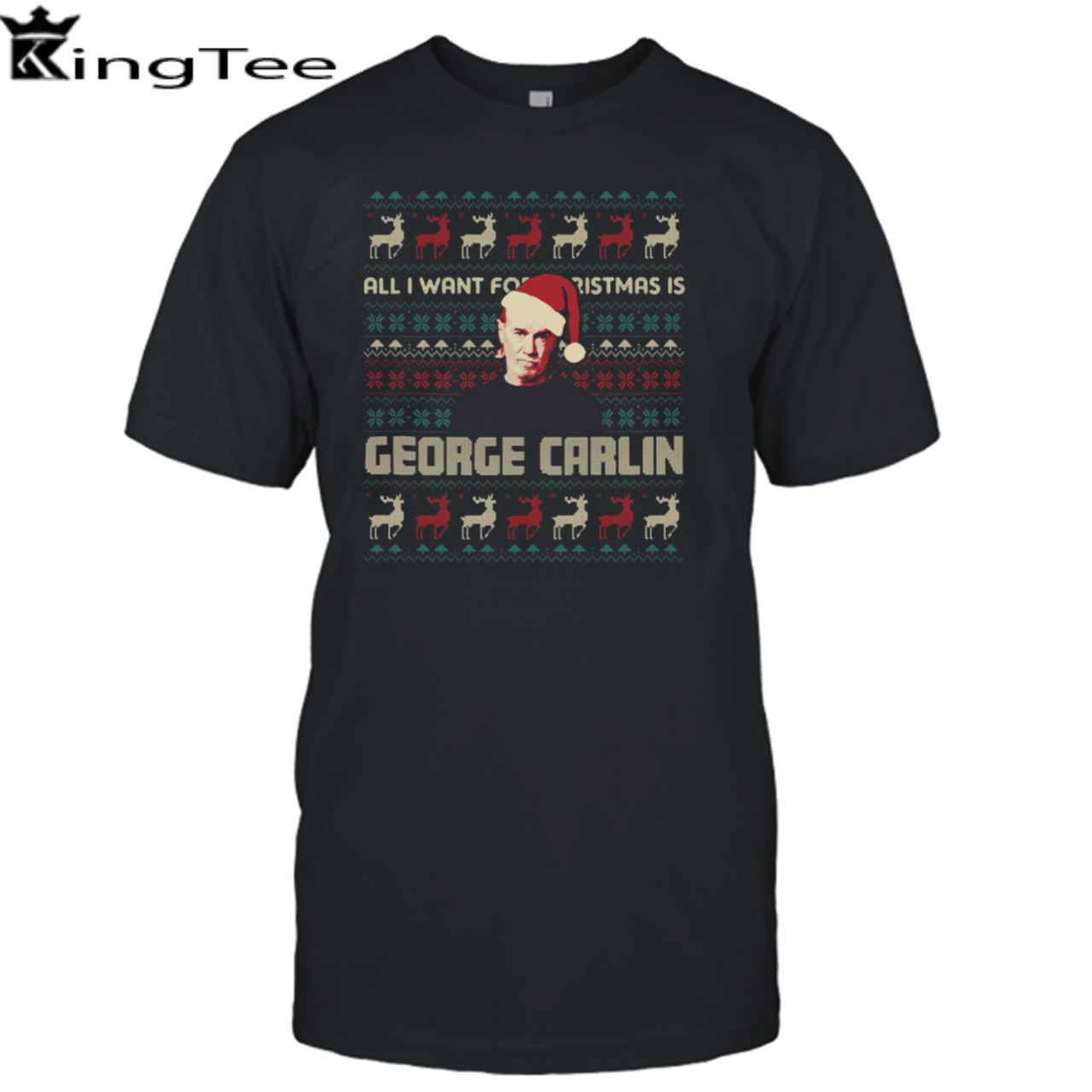 All I Want For Christmas Is George Carlin shirt