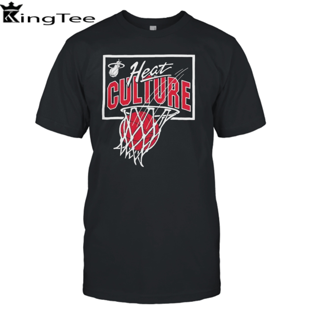 Miami Heat Heat Culture Hoop t-shirt