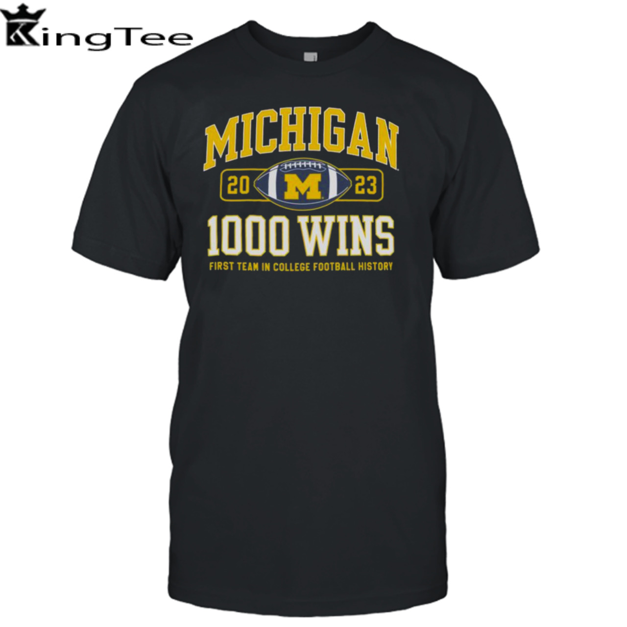 Michigan Wolverines Football 1,000 Wins T-Shirt