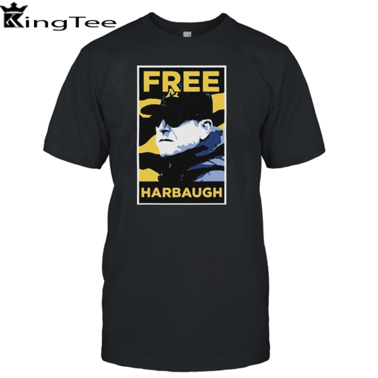 Michigan Wolverines JJ McCarthy Free Harbaugh shirt