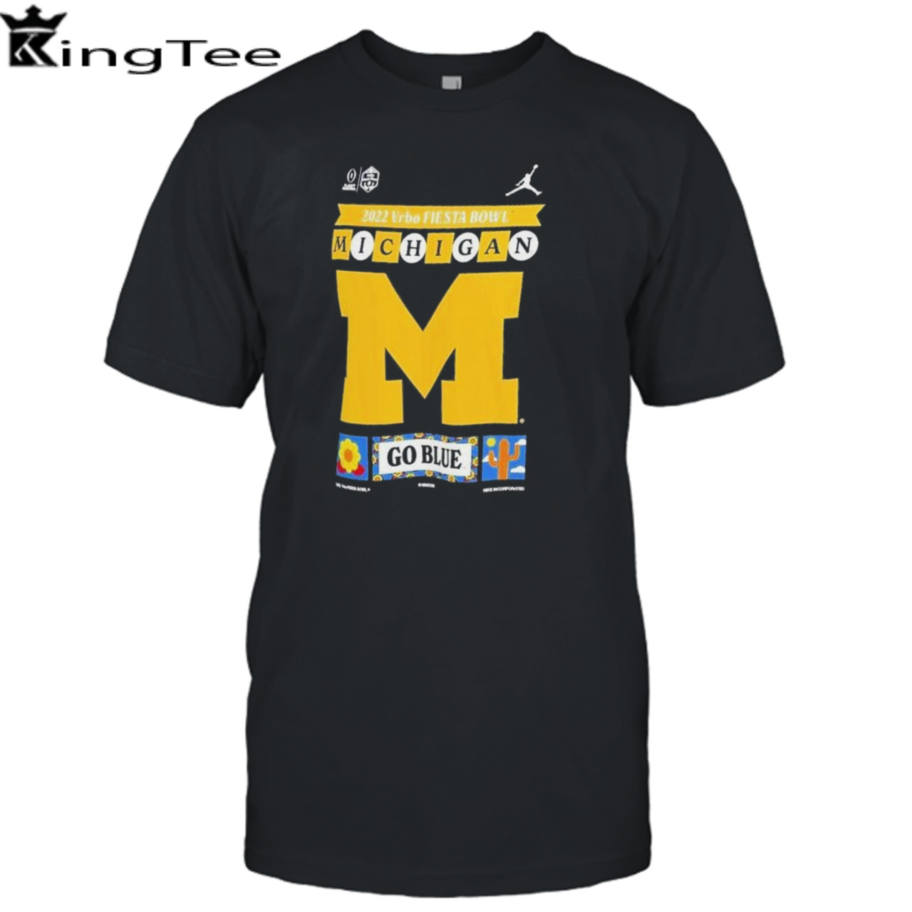 Michigan Wolverines Jordan Brand College Football Playoff 2023 shirt