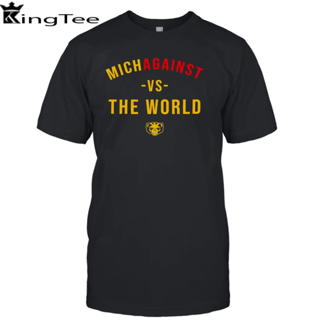 Michigan Wolverines Michagainst vs the world shirt