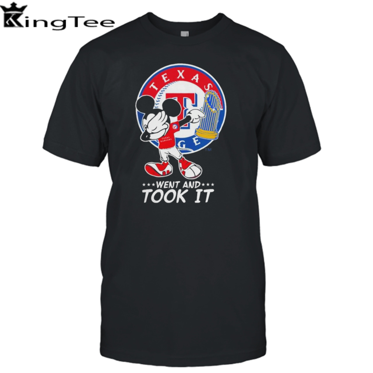 Mickey Mouse Went And Took It Texas Ranger World Champions 2023 t-shirt