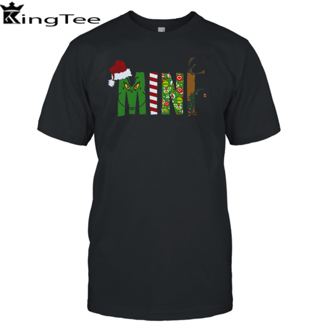 Mini Christmas Mini Grinchmas Cute Grinc Xmas shirt