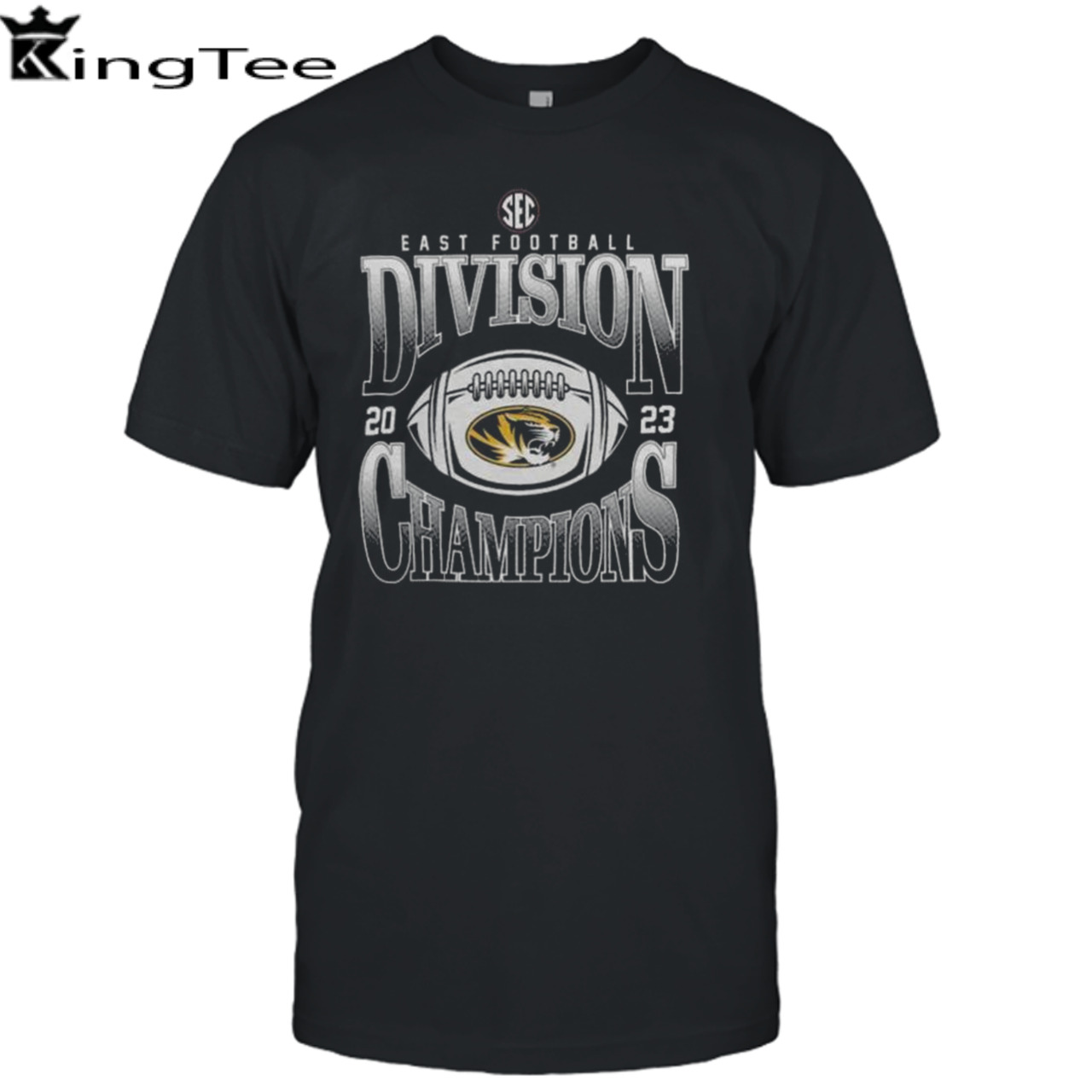 Missouri Tigers Men’s 2023 SEC East Football Division Champions Goal Line Stand Shirt