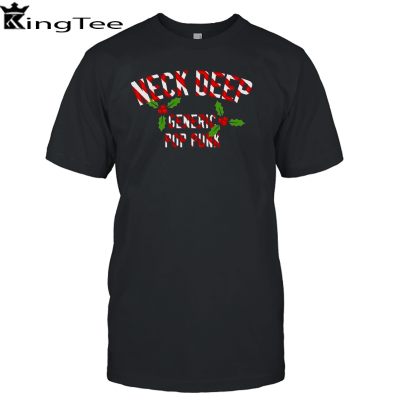 Neck Deep Generic Pop Punk Christmas 2023 T-shirt