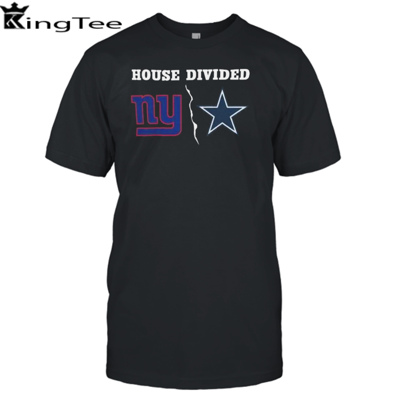 New York Giants Vs Dallas Cowboys House Divided 2023 Logo Shirt