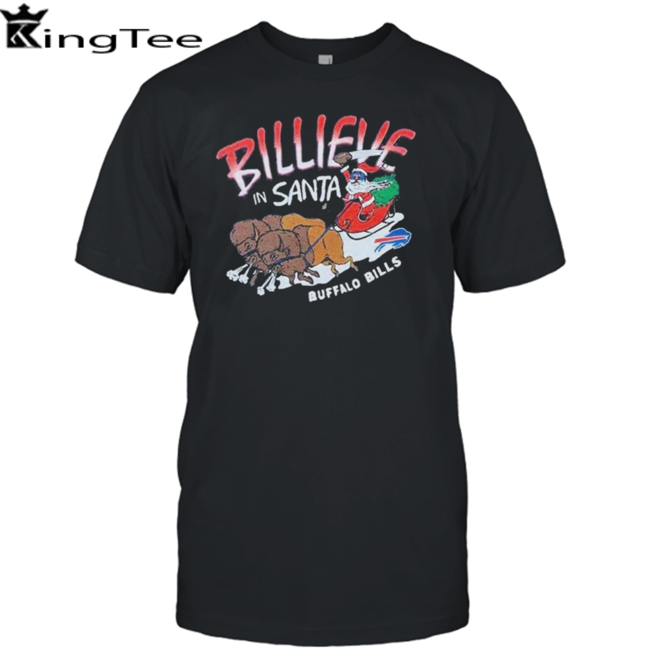 Nfl Buffalo Bills Billieve In Santa Christmas 2023 t-shirt