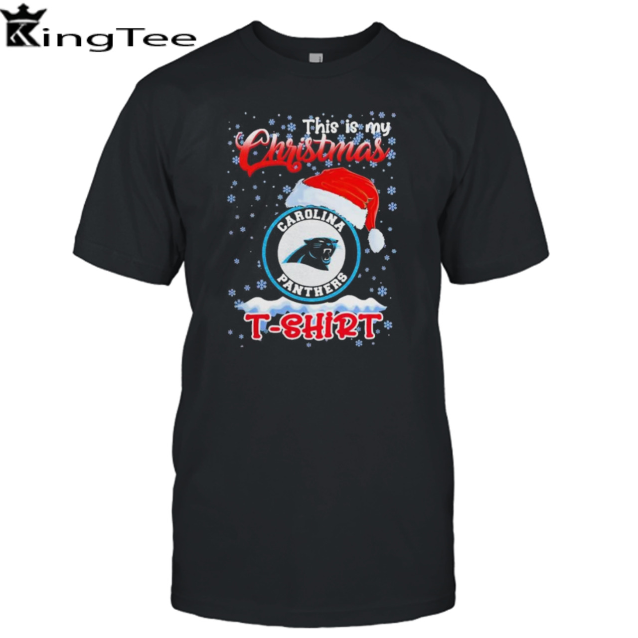 Nfl Carolina Panthers This Is My Christmas 2023 t-shirt