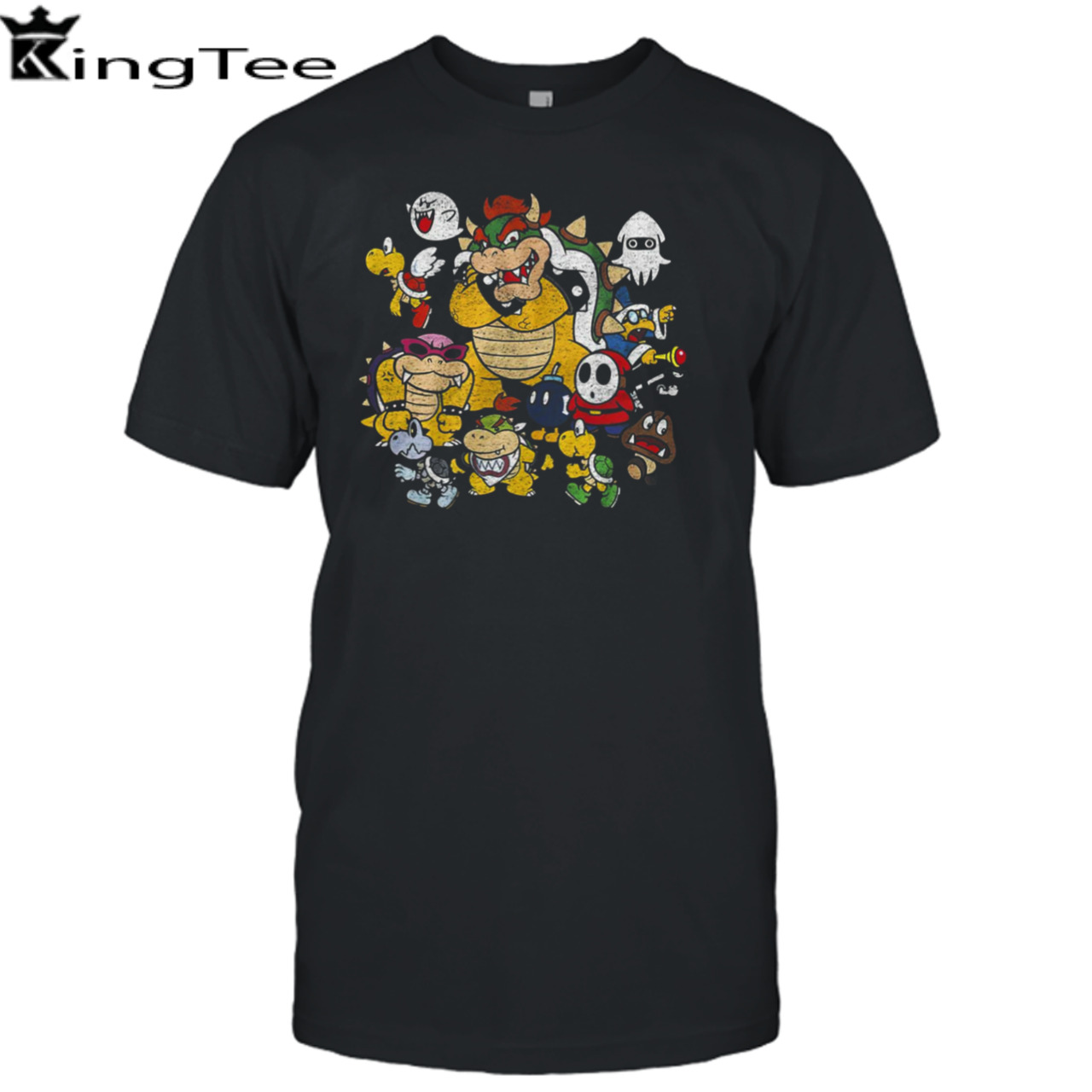 Nintendo Super Mario Bowser Enemy Group shirt