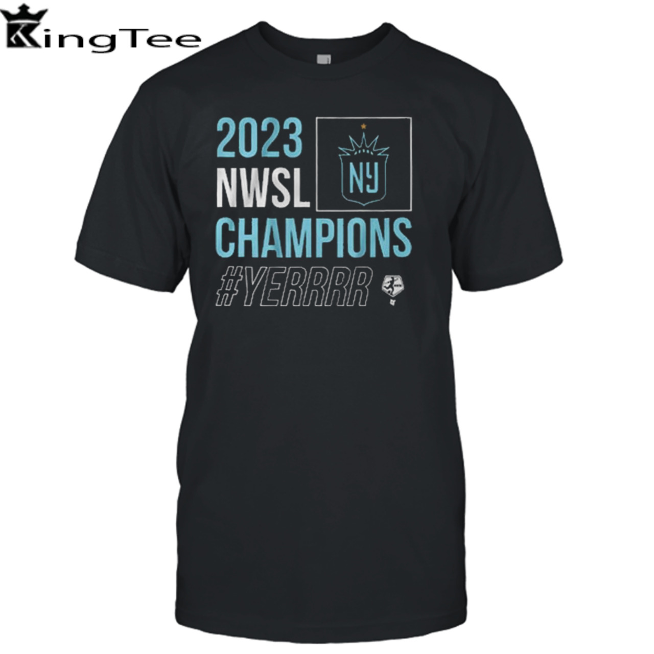 Nj Ny Gotham Fc 2023 Nwsl Champions #yerrrr T-shirt