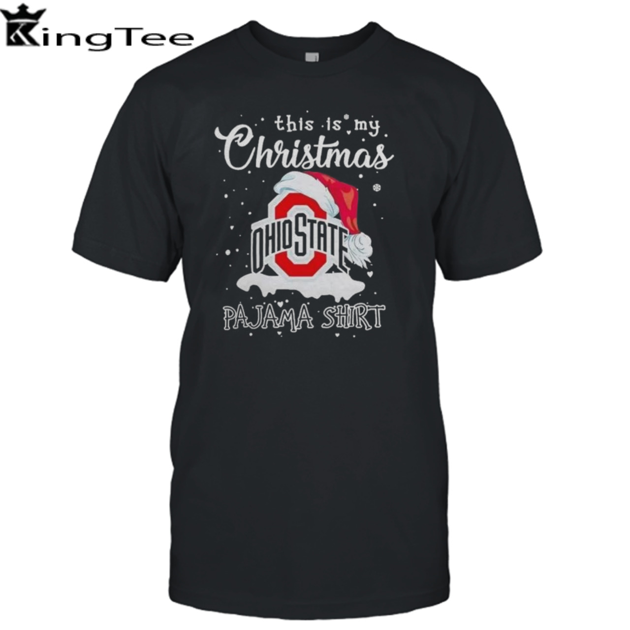 Ohio State Buckeyes This Is My Christmas Pajama Shirt