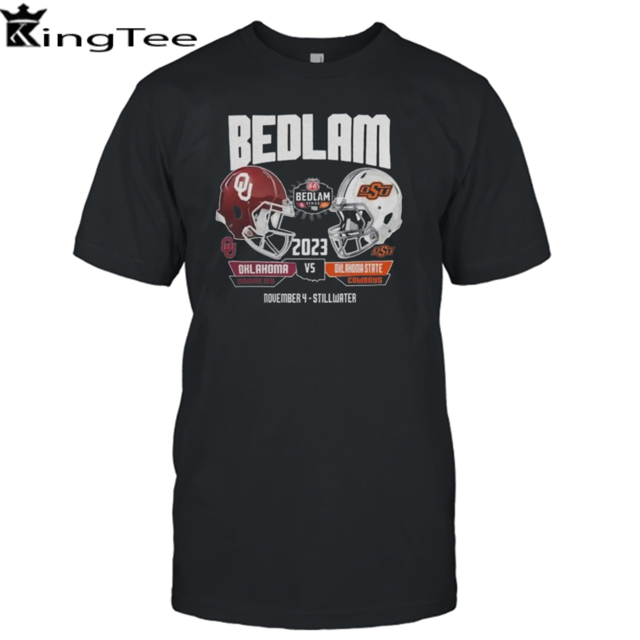 Oklahoma Sooners Vs Oklahoma State Cowboys 2023 Bedlam Football Matchup Shirt