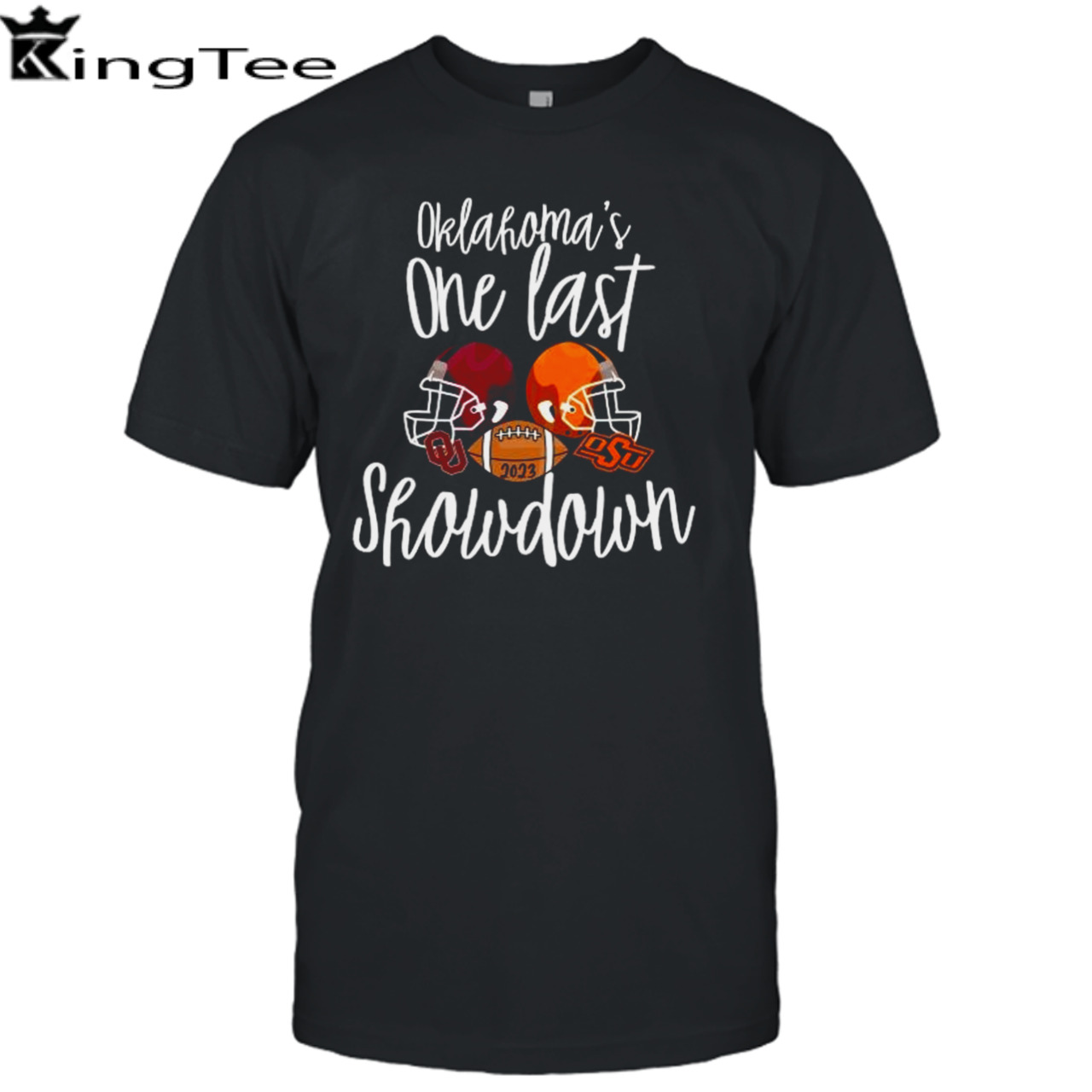 Oklahoma Sooners Vs Oklahoma State Cowboys 2023 Oklahoma’s One Last Showdown Shirt