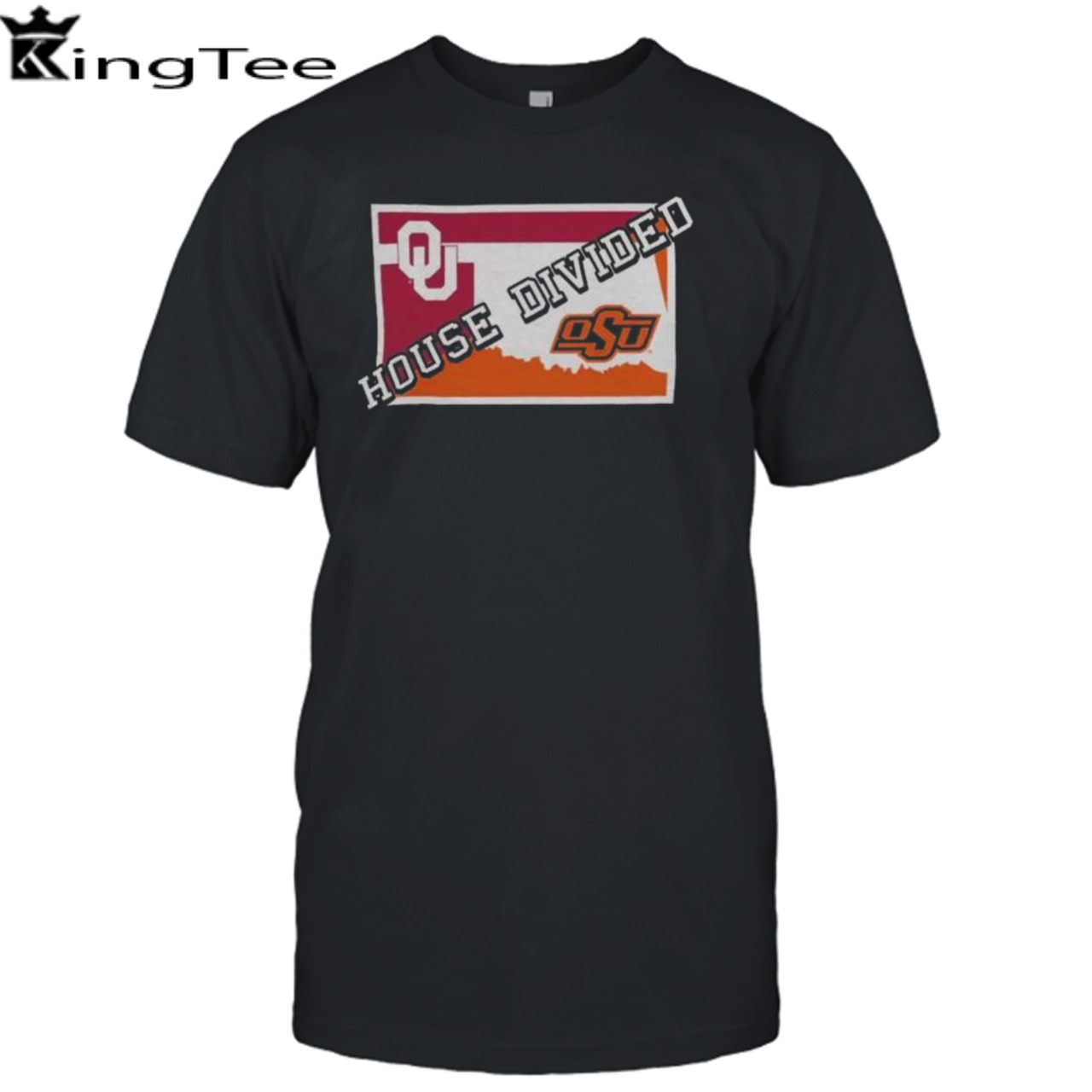 Oklahoma Sooners Vs Oklahoma State Cowboys House Divided Champions Shirt