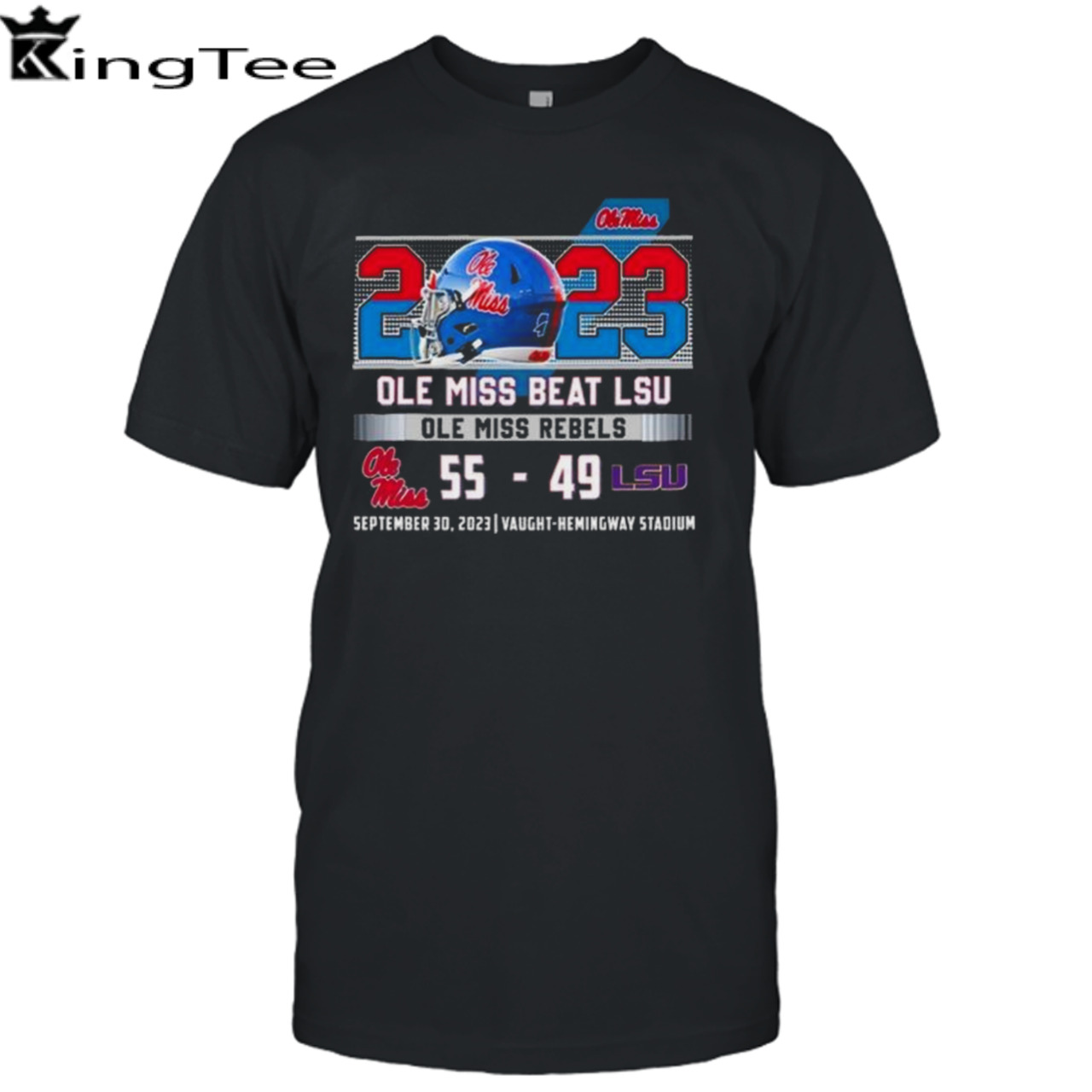 Ole Miss Rebels 55-49 LSU Tigers 2023 Ole Miss Beat LSU Shirt