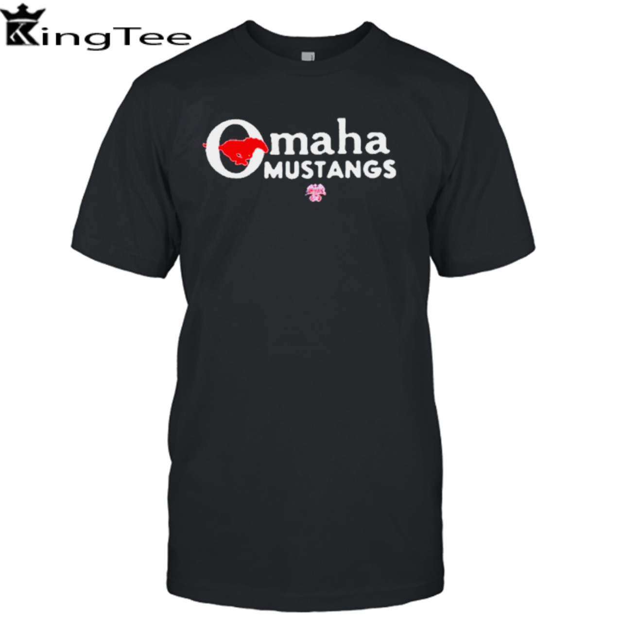 Omaha Mustangs logo shirt