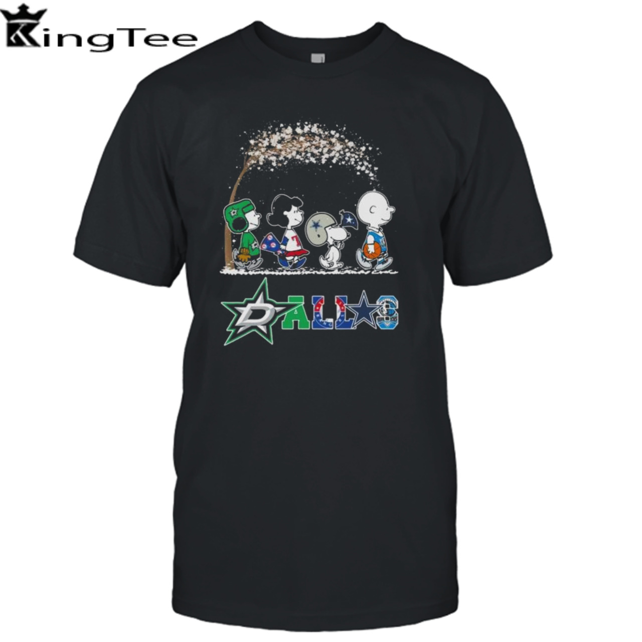 Peanuts Snoopy And Friends Dallas Sports Team 2023 Shirt