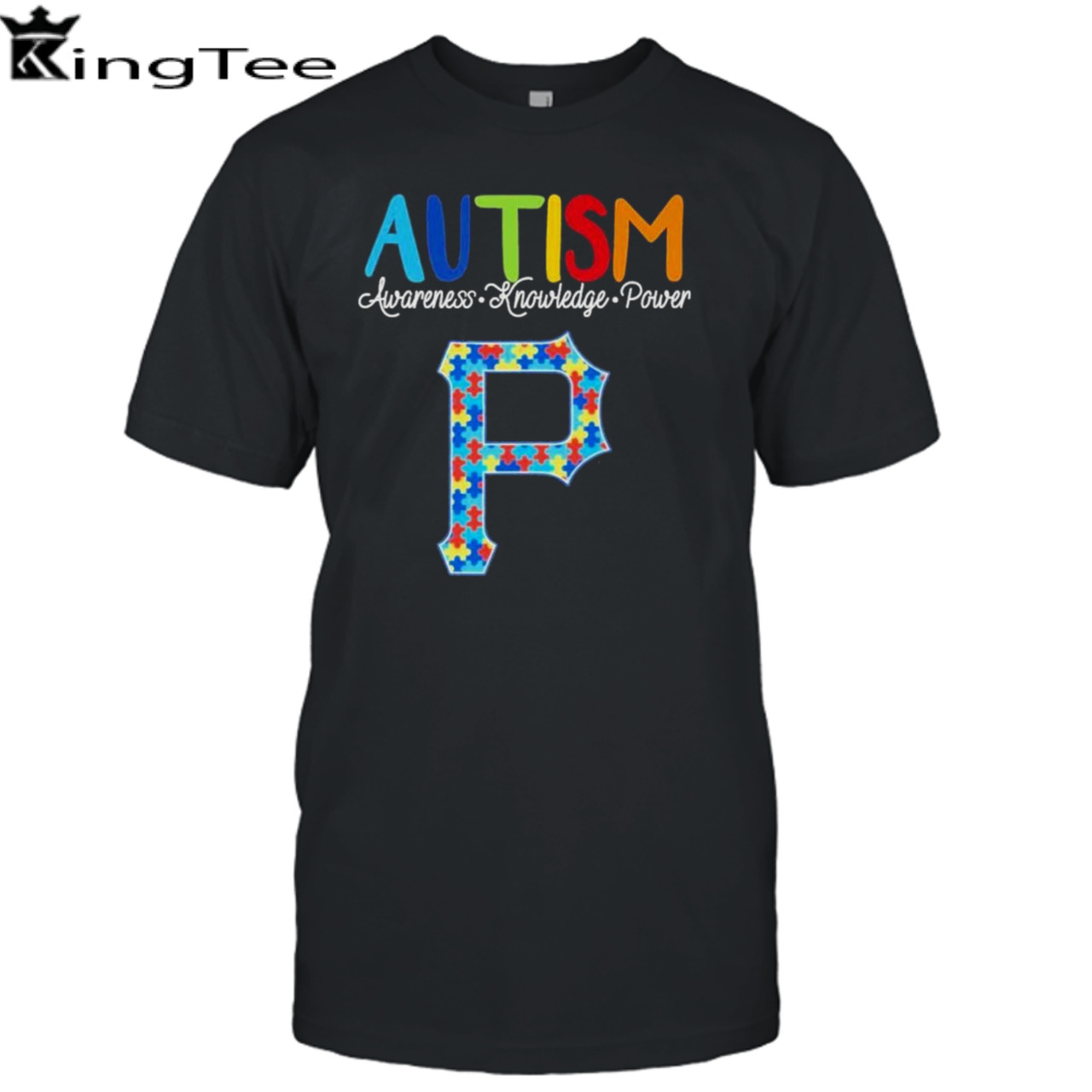 Pittsburgh Pirates Autism Awareness Knowledge Power shirt