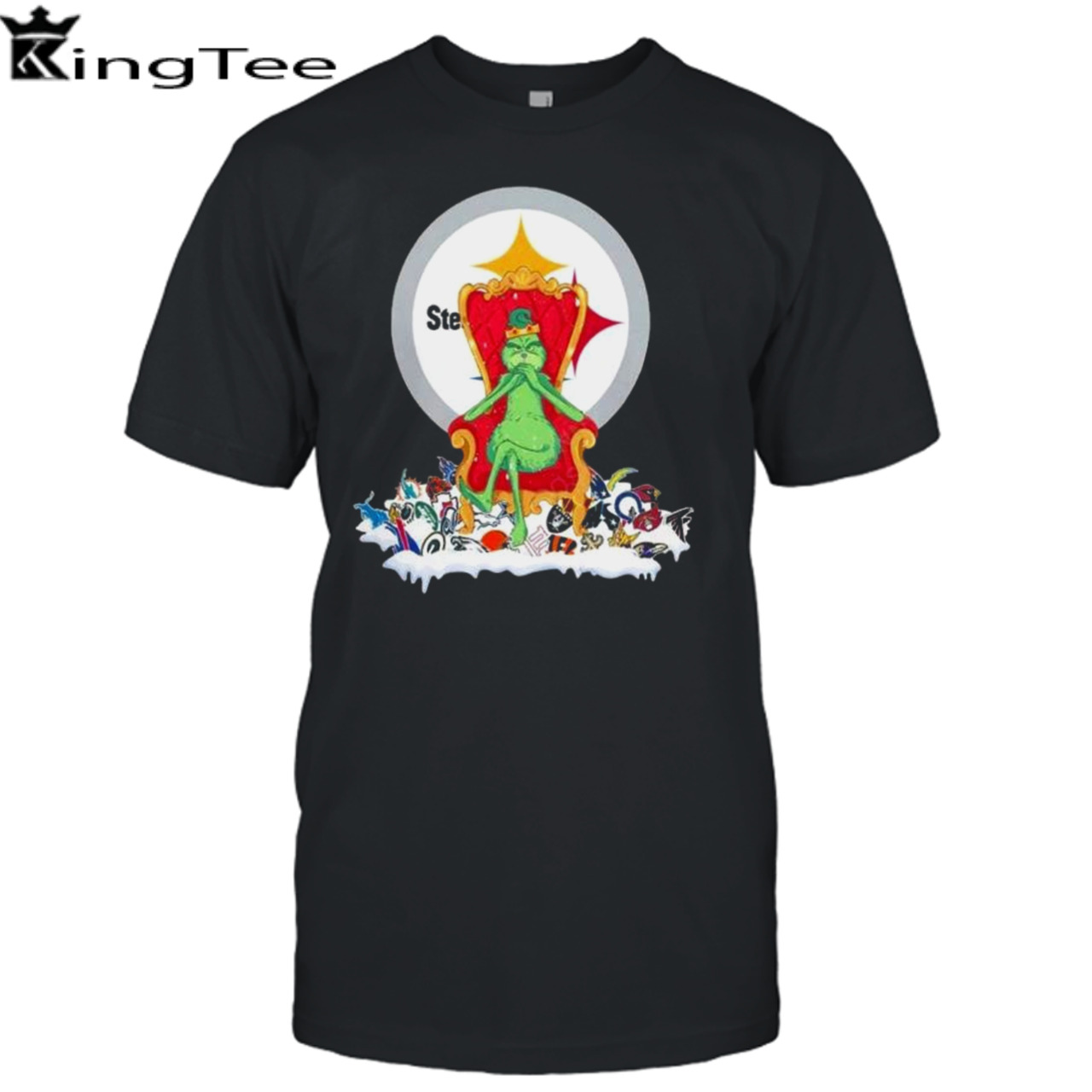 Pittsburgh Steelers Grinch King NFL 2023 Shirt