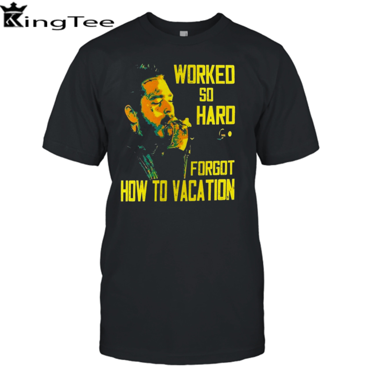 Post Malone Worked So Hard Forgot How To Vacation T-shirt