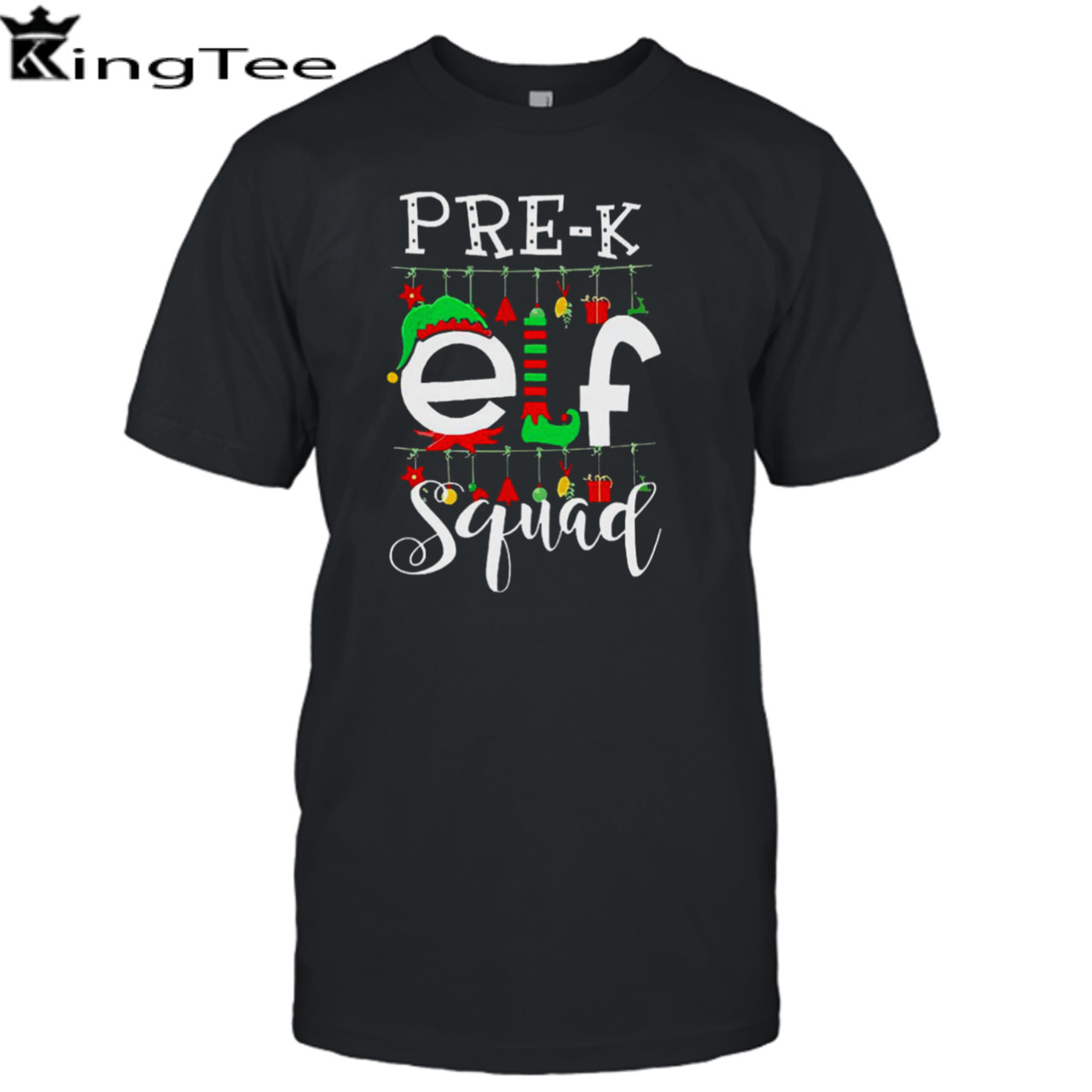 Pre-K Teacher Elf Squad Christmas shirt