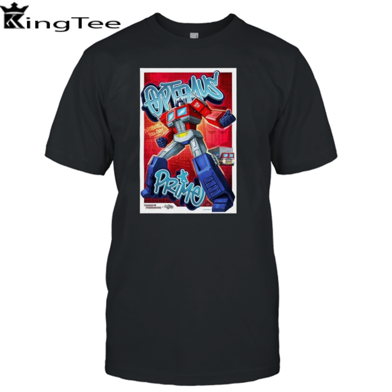 Prime Graff Transformers Murwalls Lithograph Print Shirt