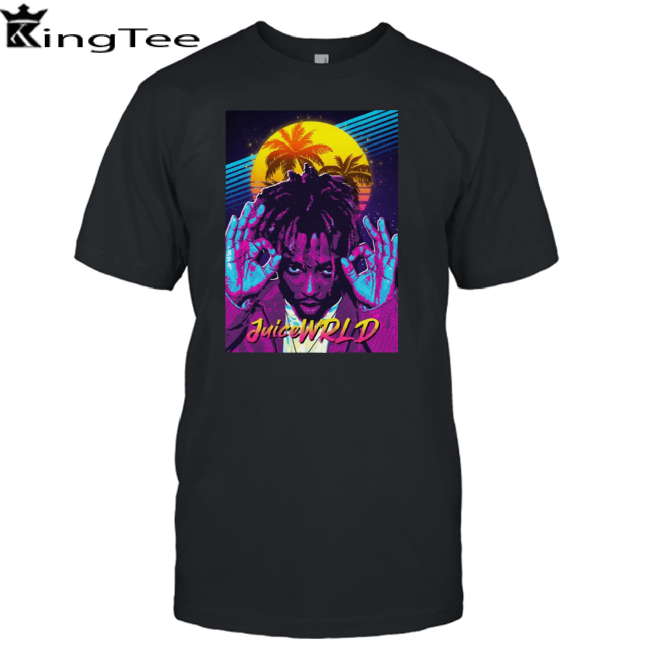 Purple Light Retro Juice WRLD shirt