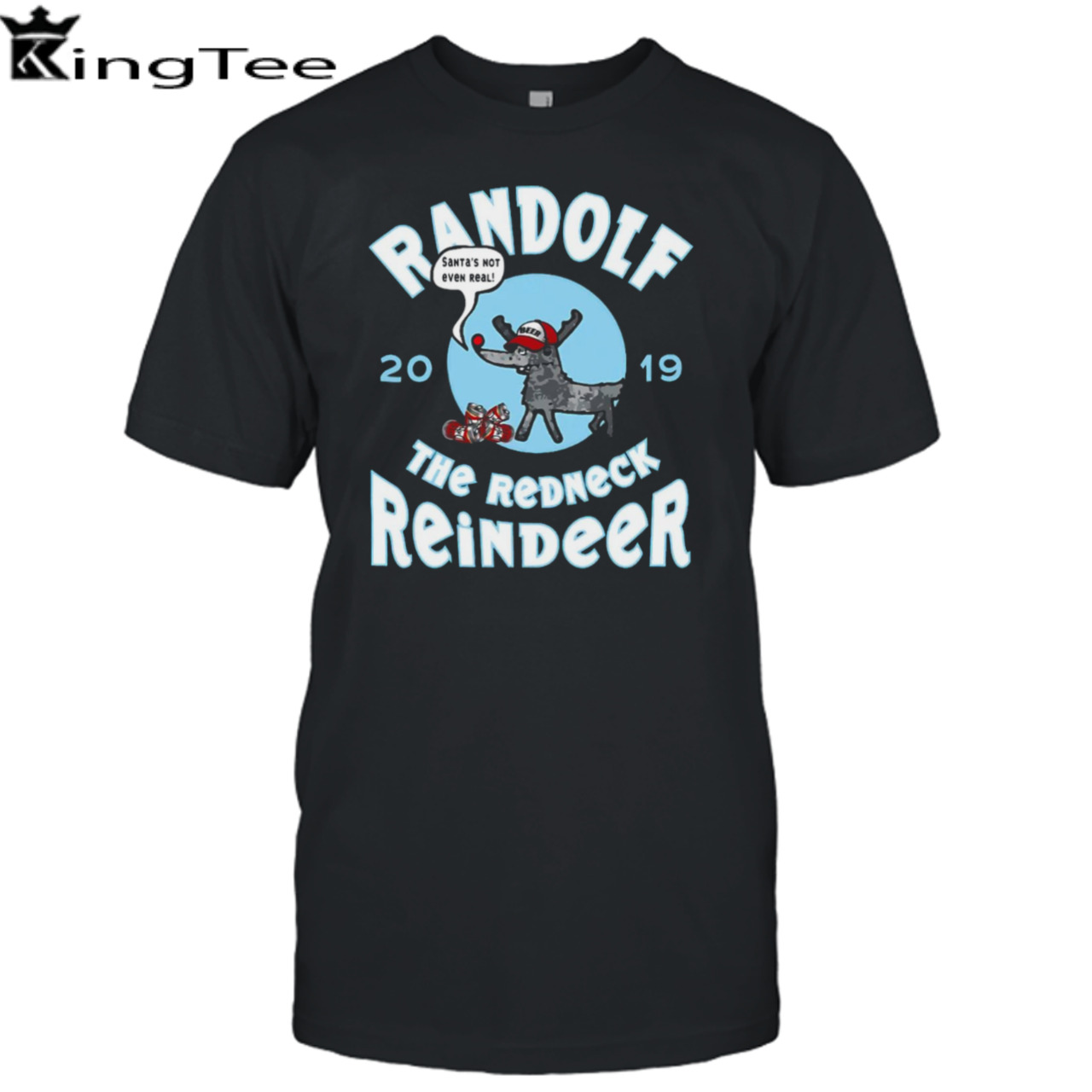 Randolf The Redneck Reindeer Christmas shirt