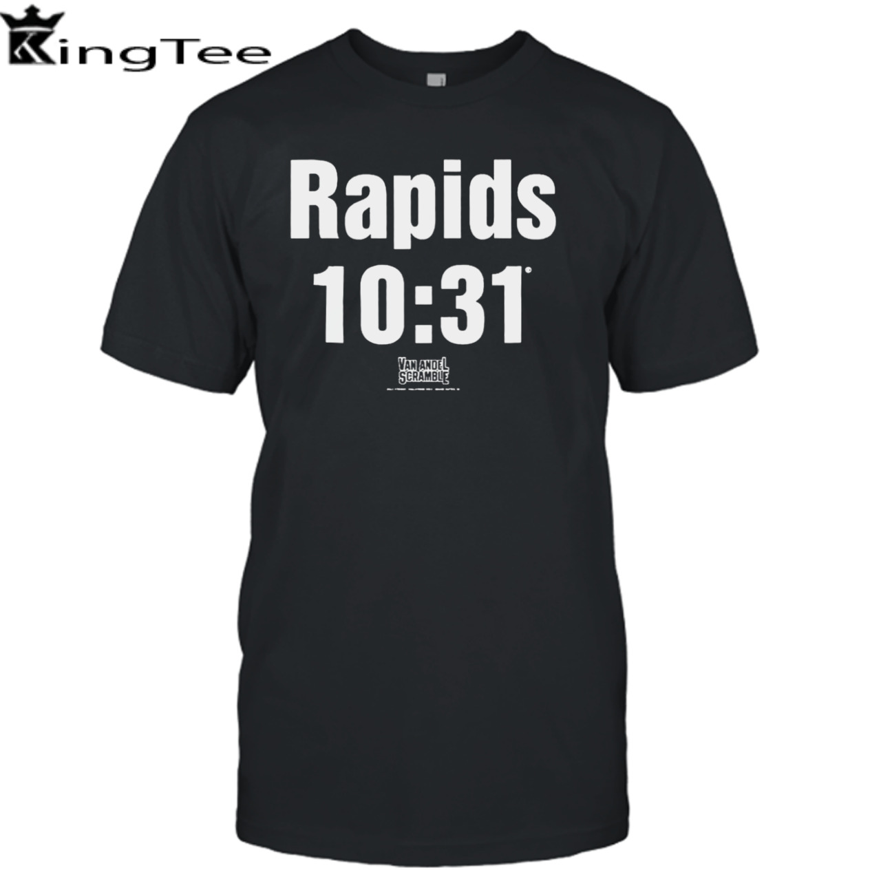 Rapids 10 31 Van Andel Scramble T-shirt