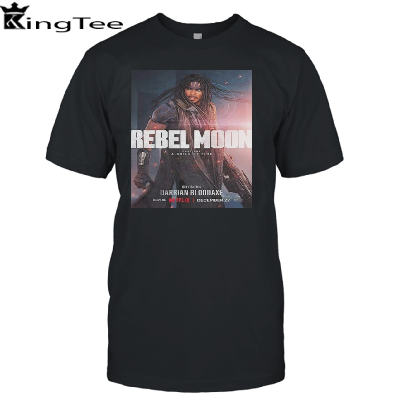 Ray Fisher Is Darrian Bloodaxe In Rebel Moon Part 1 A Child Of Fire Unisex T-Shirt