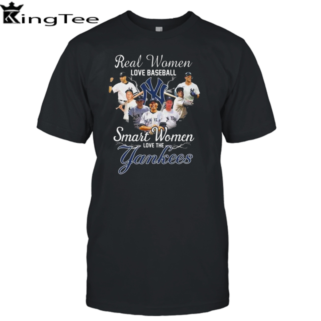 Real Women Love Baseball Smart Women Love The New York Yankees Players 2023 Shirt