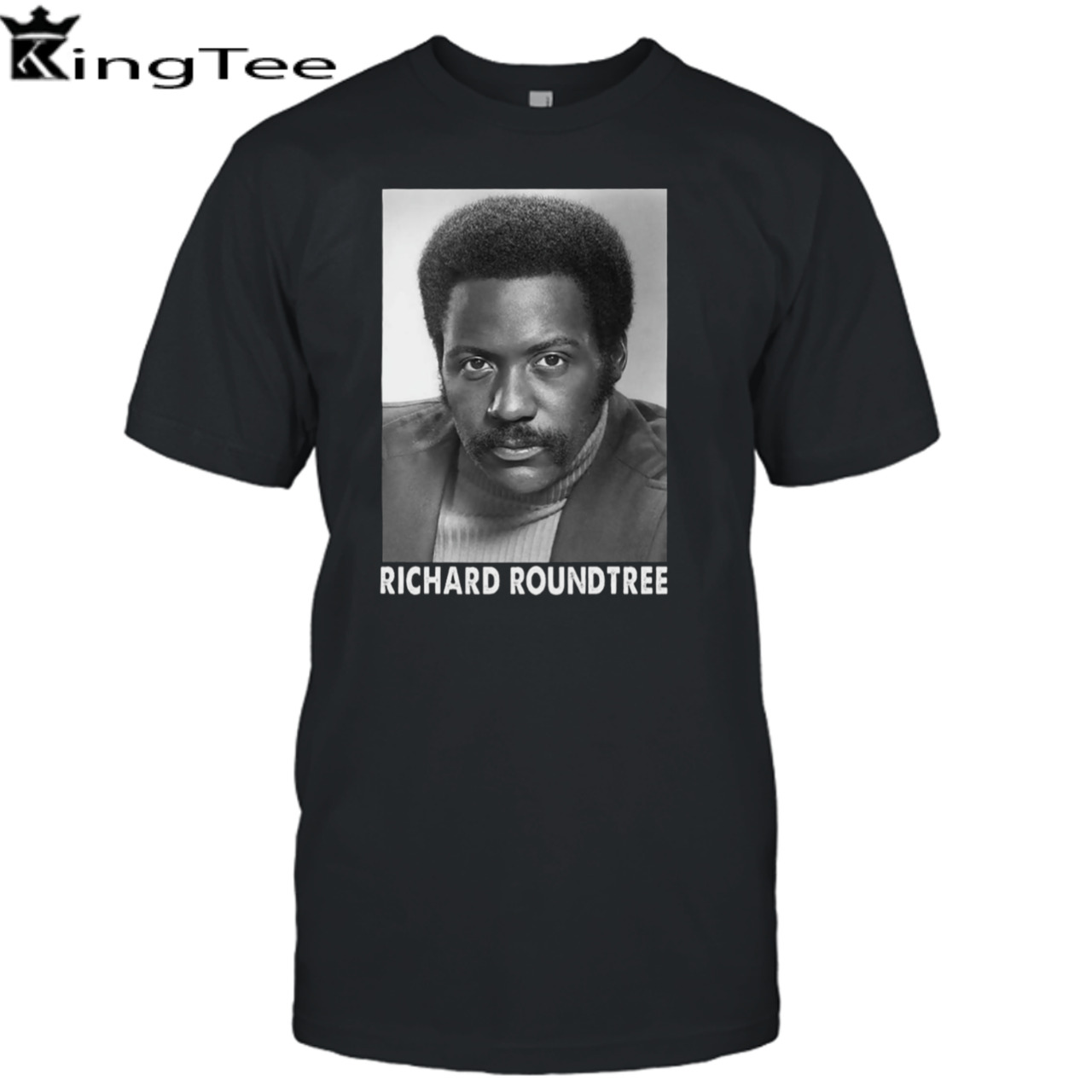 Richard Roundtree Black And White shirt