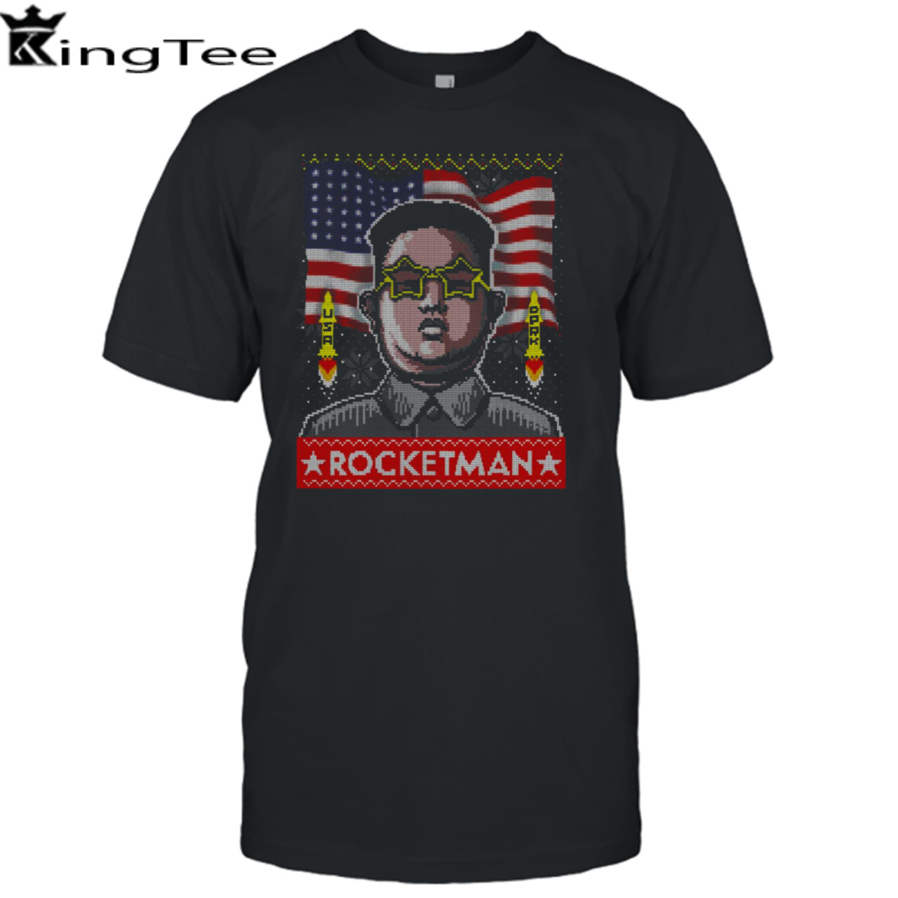 Rocketman Kim Jong Un Christmas shirt