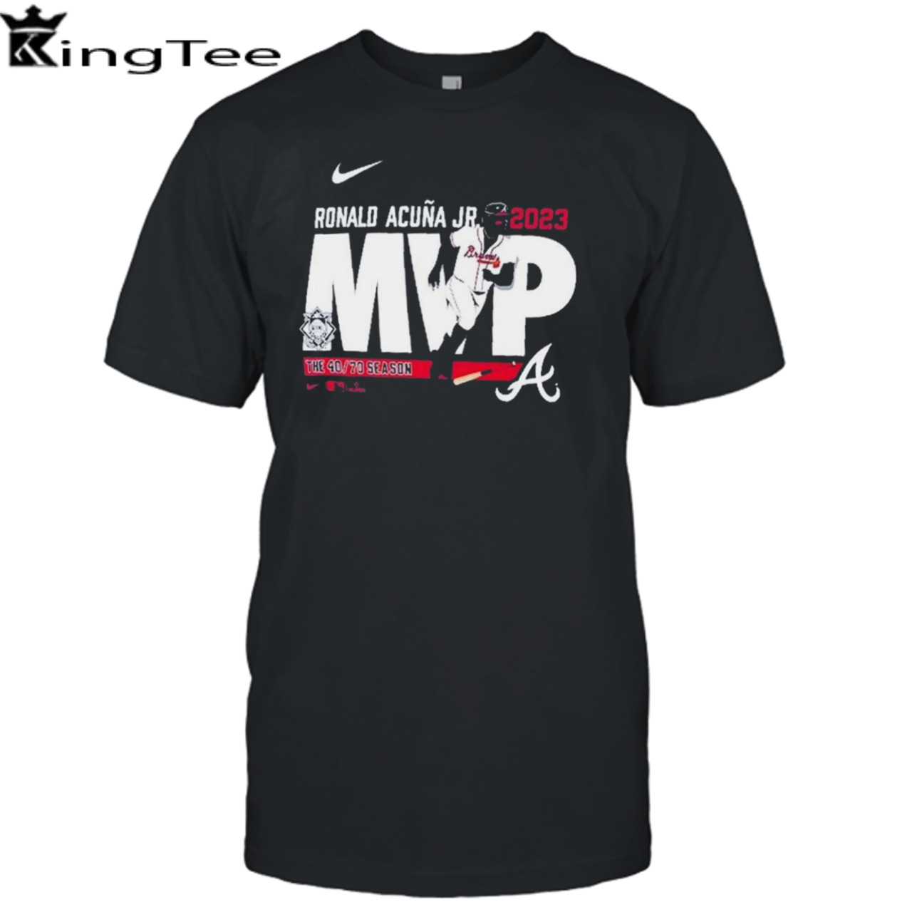 Ronald Acuña Jr. Atlanta Braves Nike 2023 NL MVP T-Shirt