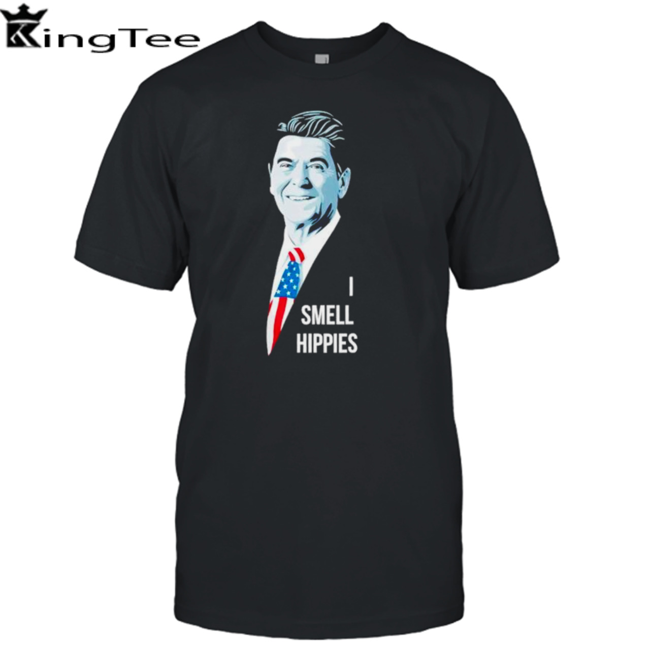 Ronald Reagan I smell hippies shirt