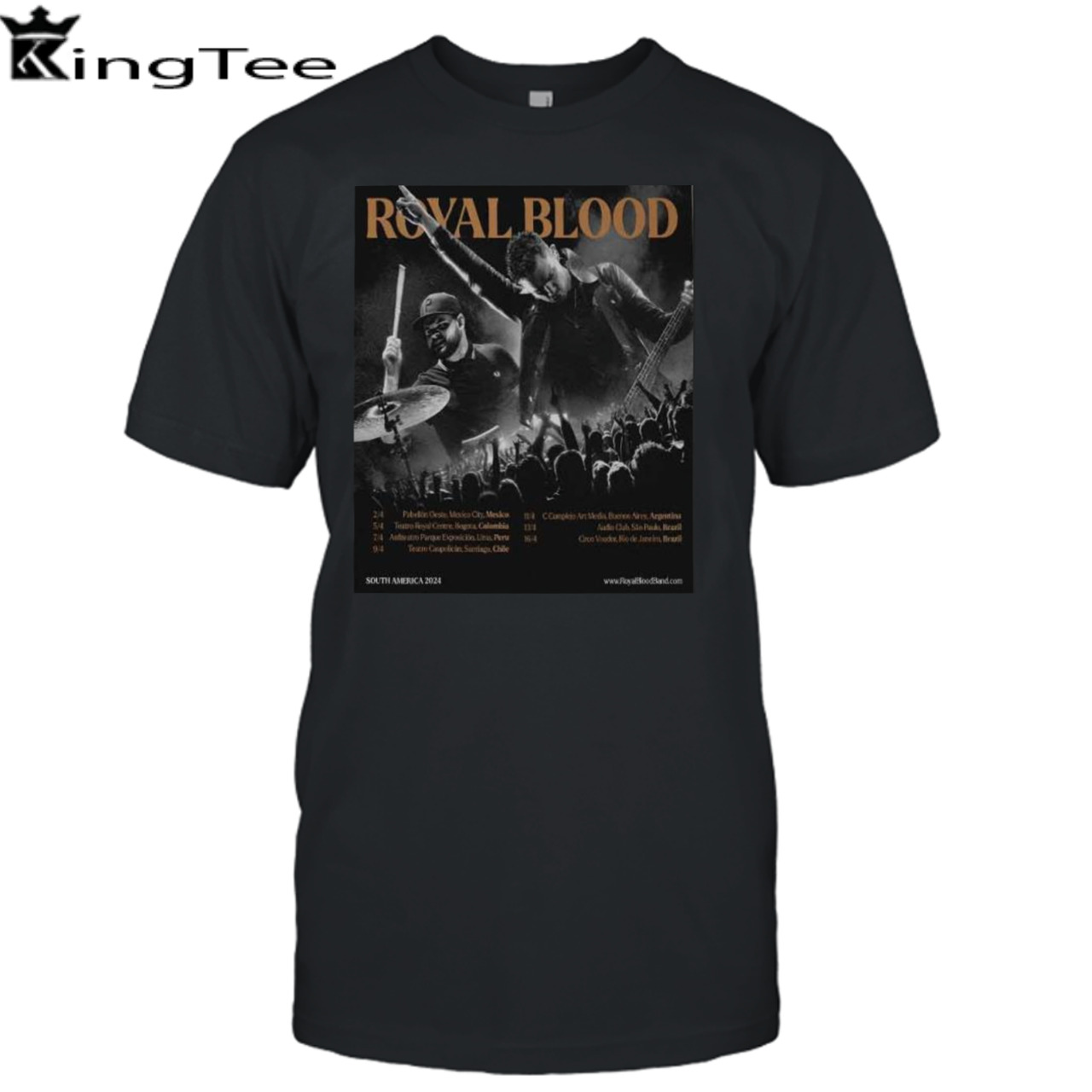 Royal Blood South America 2024 T-Shirt