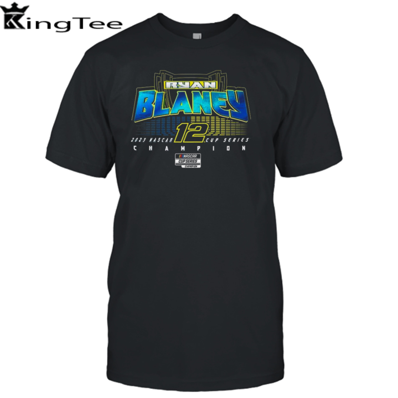 Ryan Blaney 12 Team Penske 2023 Nascar Cup Series Champion T-shirt