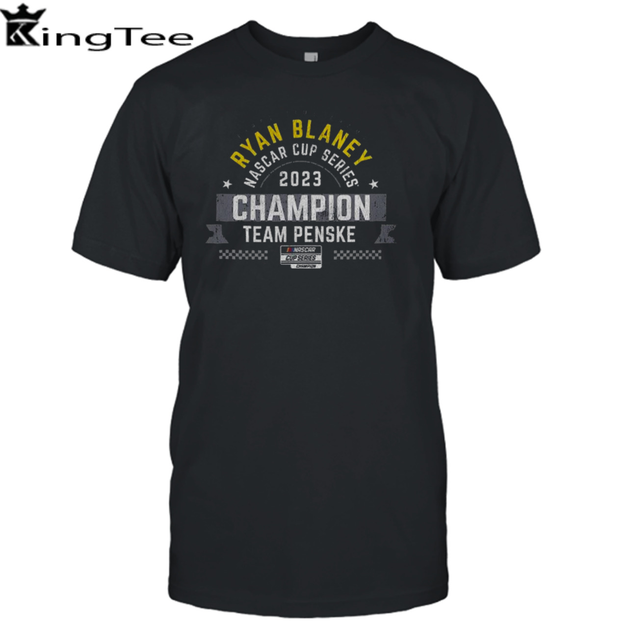 Ryan Blaney Team Penske 2023 NASCAR Cup Series Champion t-shirt