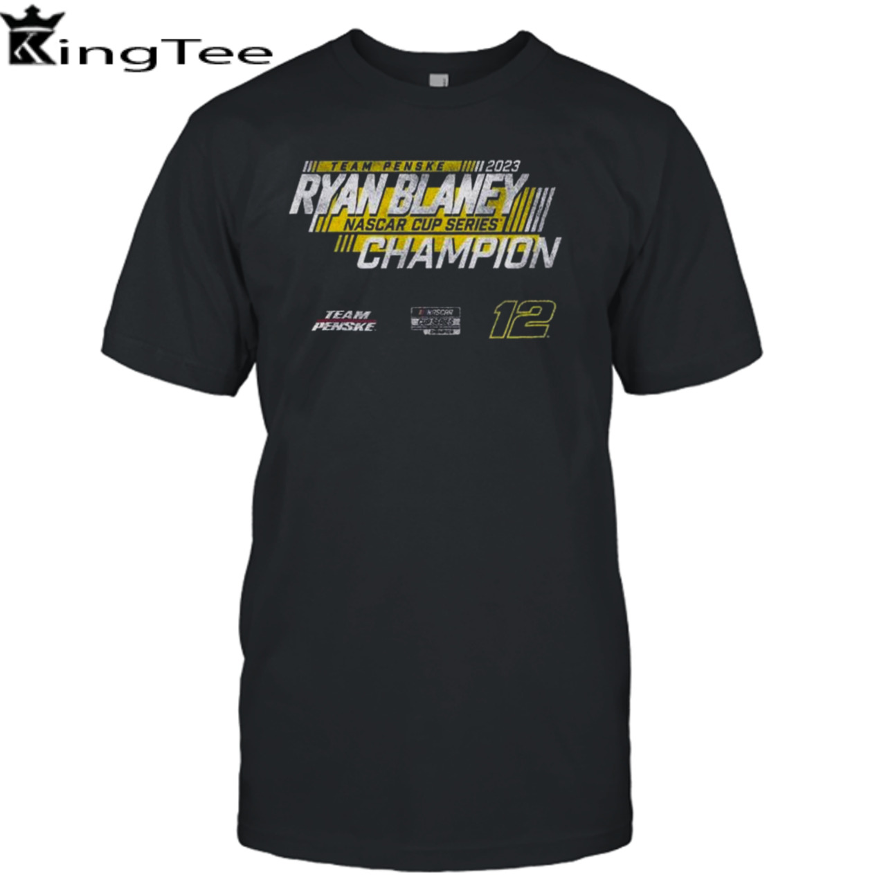 Ryan Blaney Team Penske 2023 Nascar Cup Series Champion Speed T-shirt