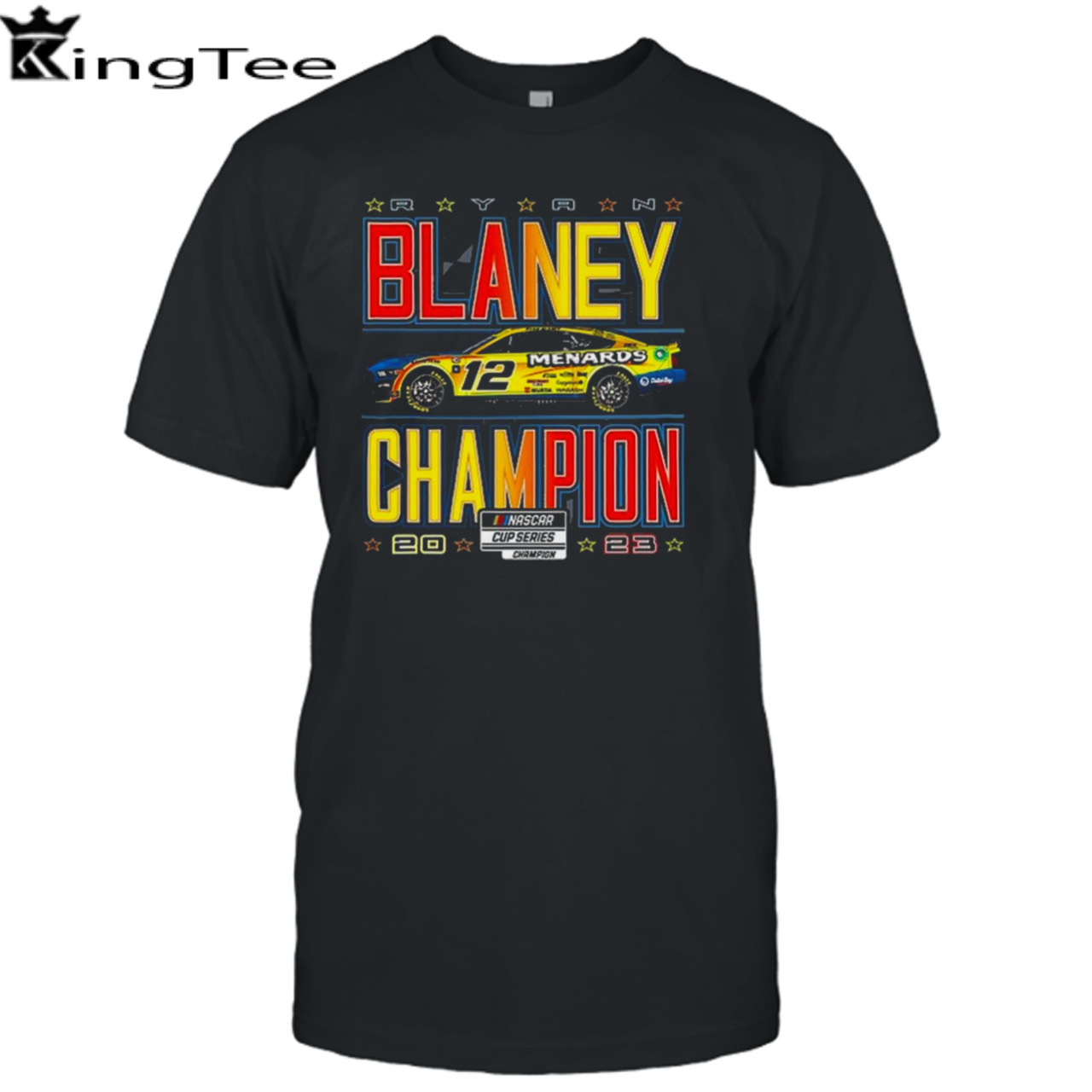 Ryan Blaney Team Penske Champion Nascar Cup Series Champion 2023 T-shirt