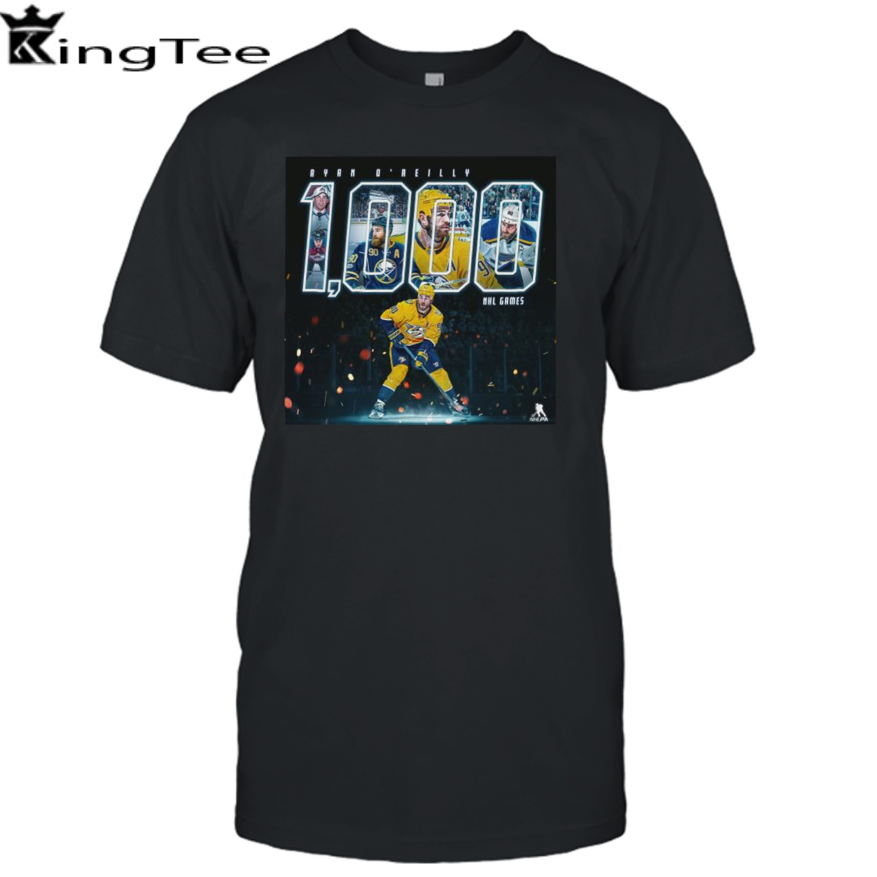 Ryan O’Reilly 1000 NHL games congratulations shirt