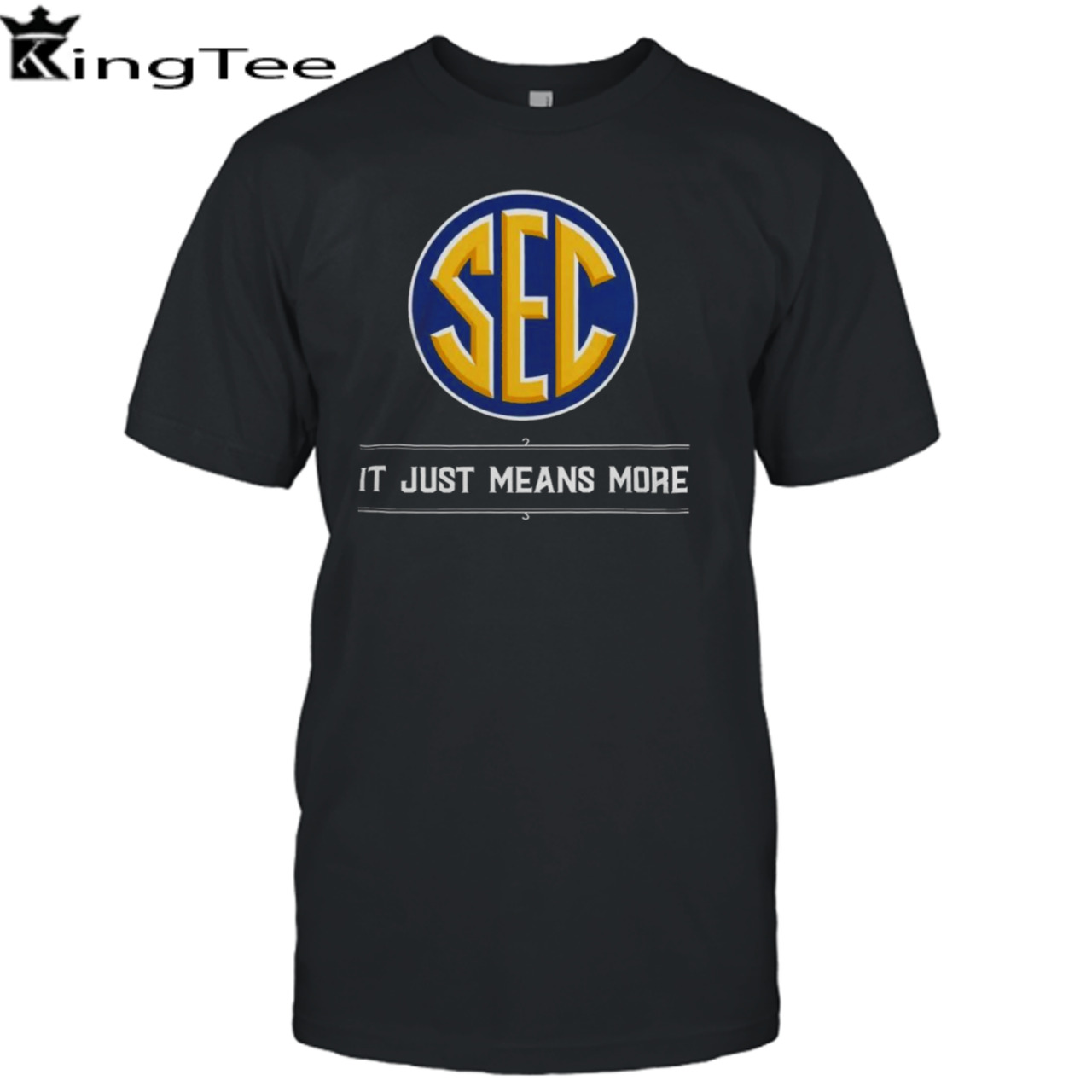 SEC It Just Means More 2024 Season Logo Shirt