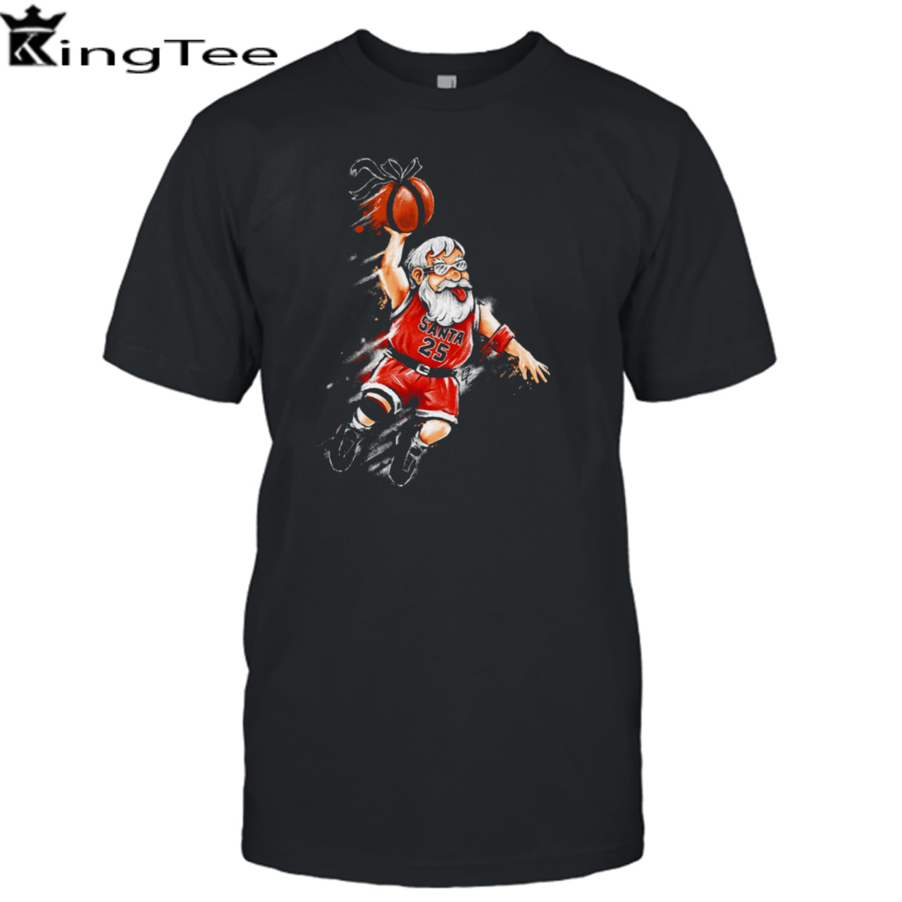 Santa Dunk Parody Chicago Michael Jordan shirt