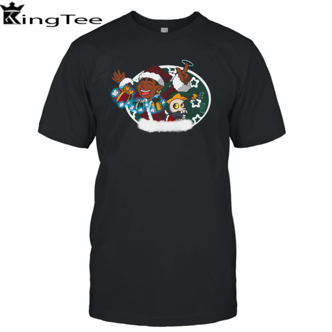 Santa Gus And Elf King Christmas shirt