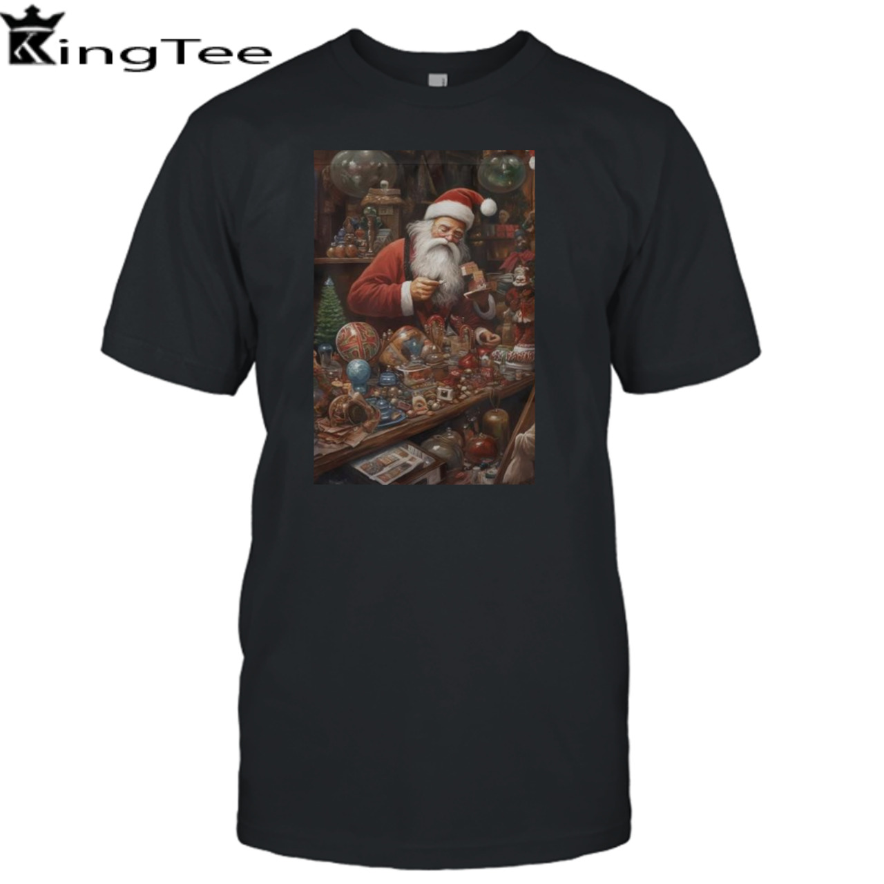 Santa Is Looking For Treasure Christmas 2023 T-shirt