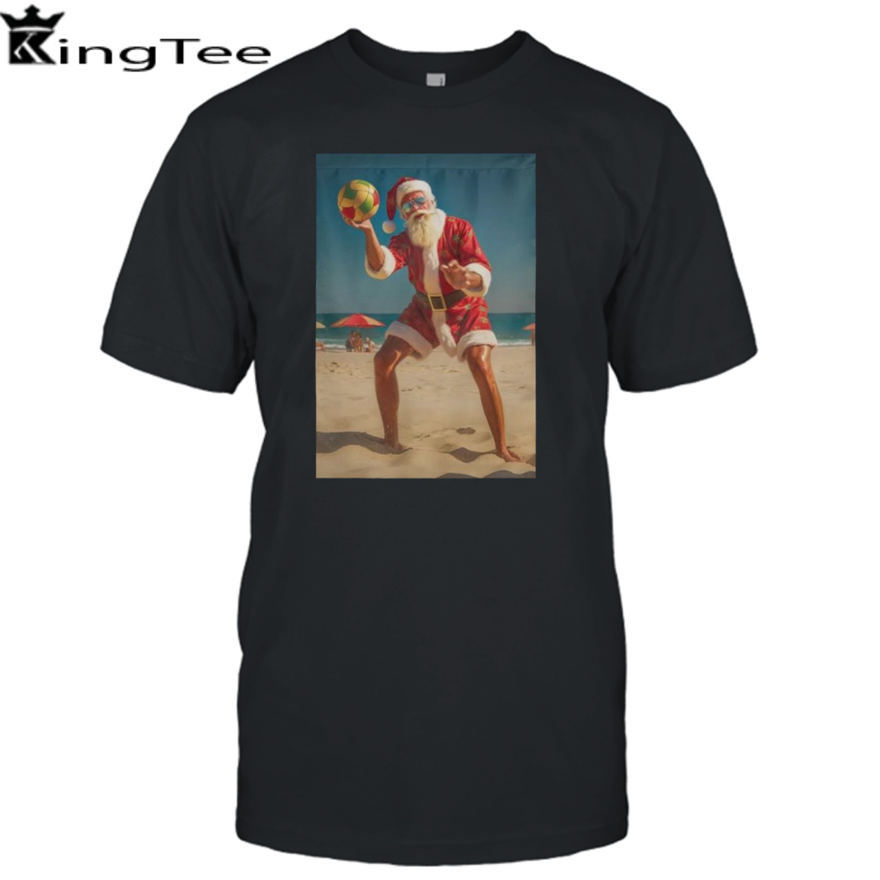 Santa’s Play Volleyball Christmas 2023 T-shirt